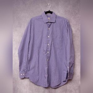Peter Millar plaid buttondown shirt size Medium